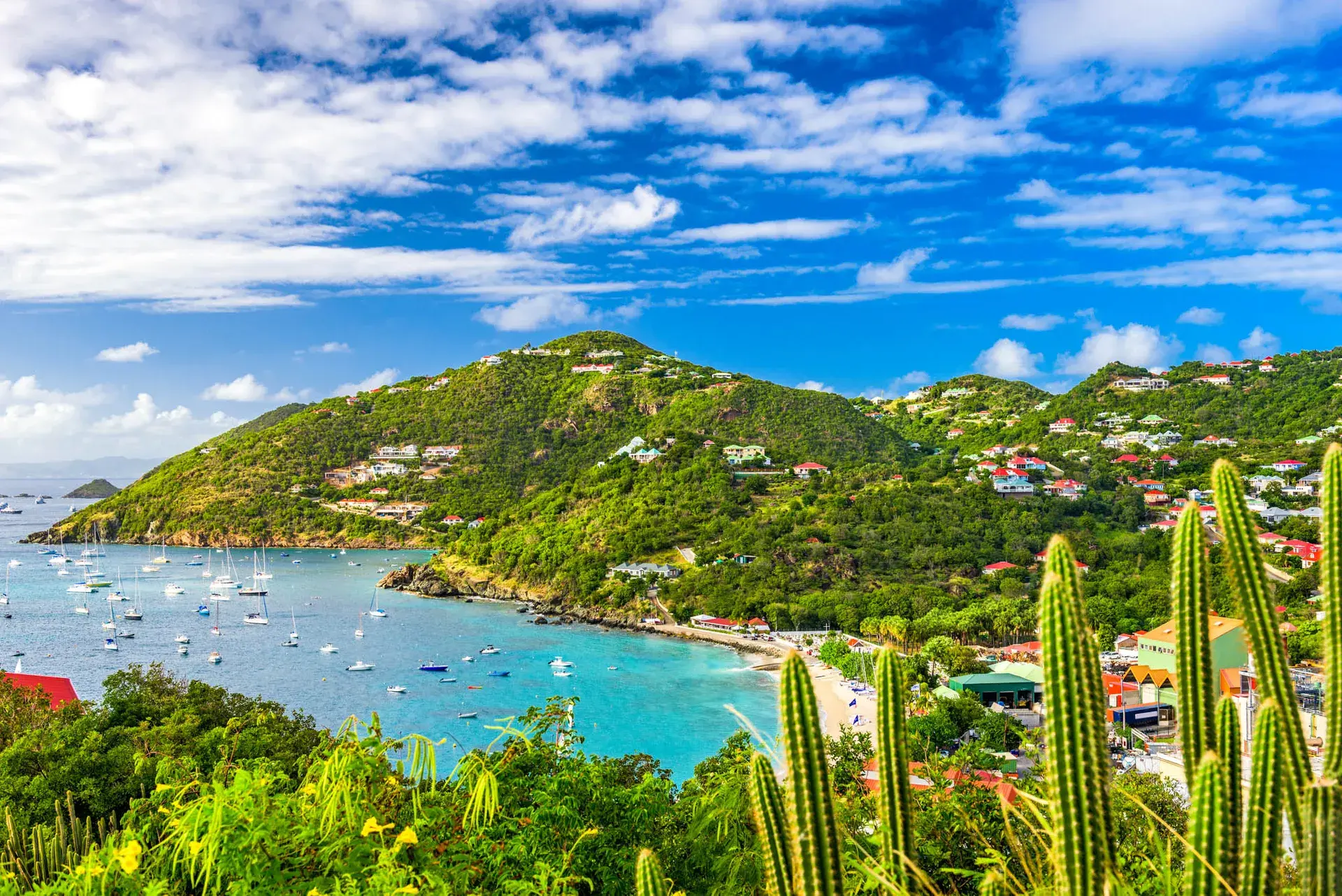 St Barts island